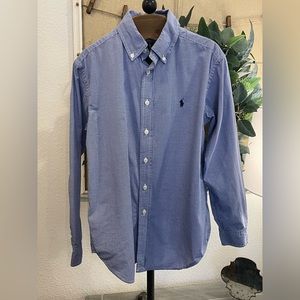 Polo Ralph Lauren Check Button Down M 10/12